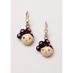 Harajuku Lovers - Love Face Drop Dangle Earrings